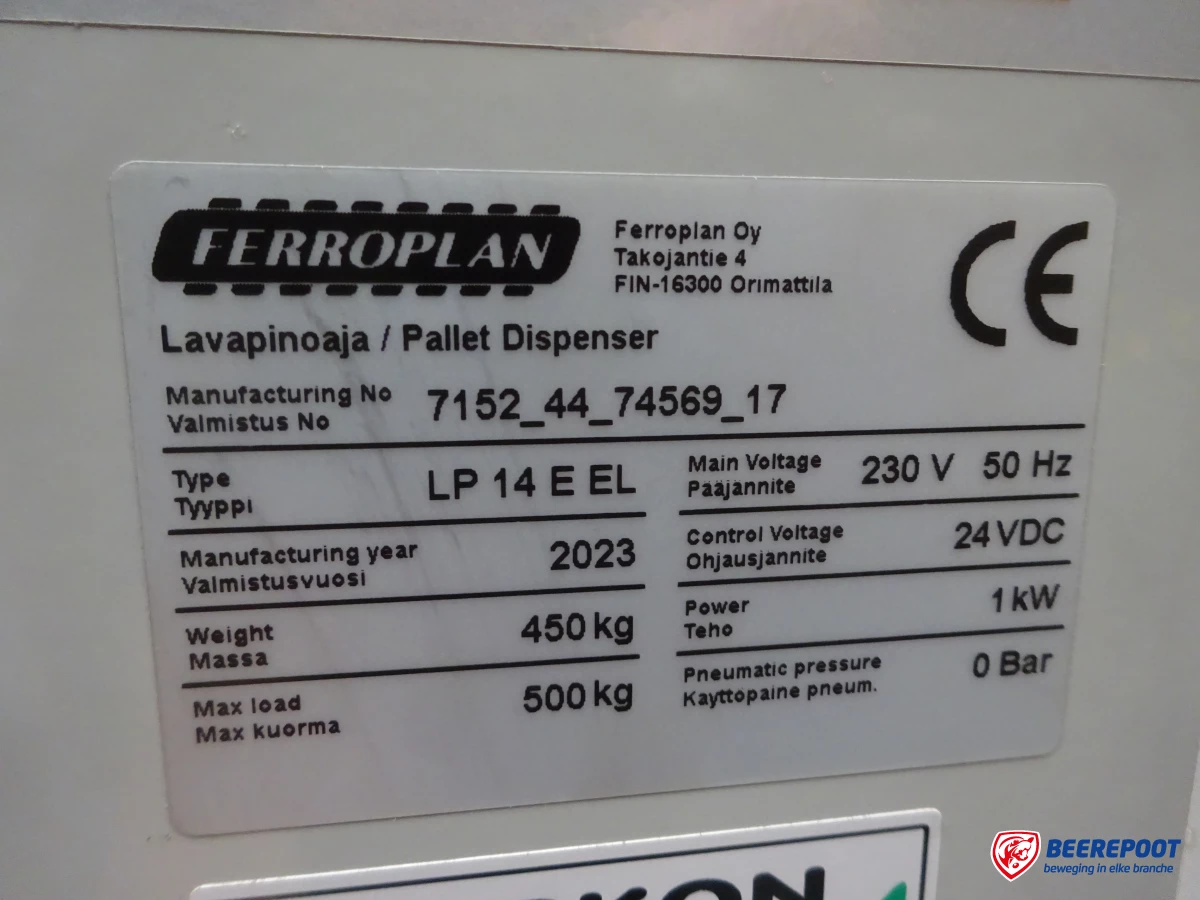 Palletmagazijn